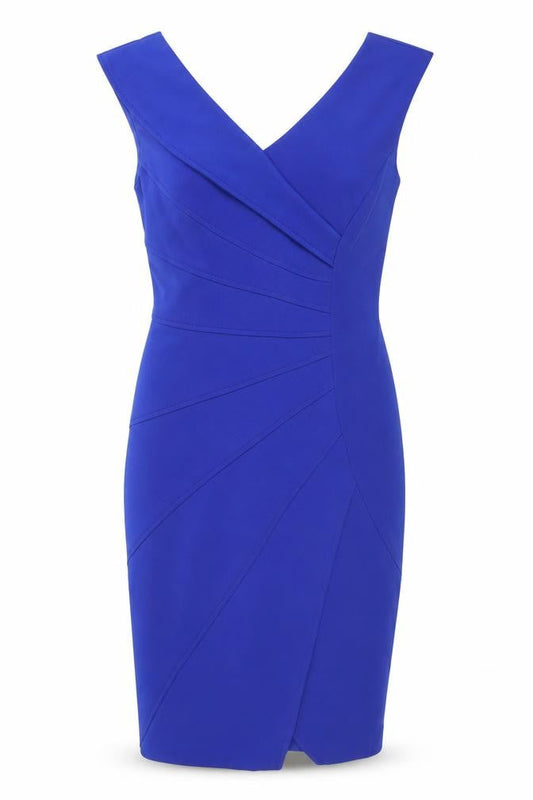 Maggie London Women's Blue Sheath Dress Size 10