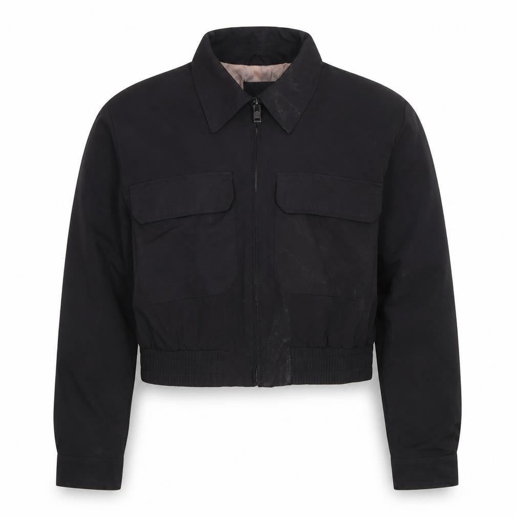 Mango Women's Black Bomber Jacket L Regular