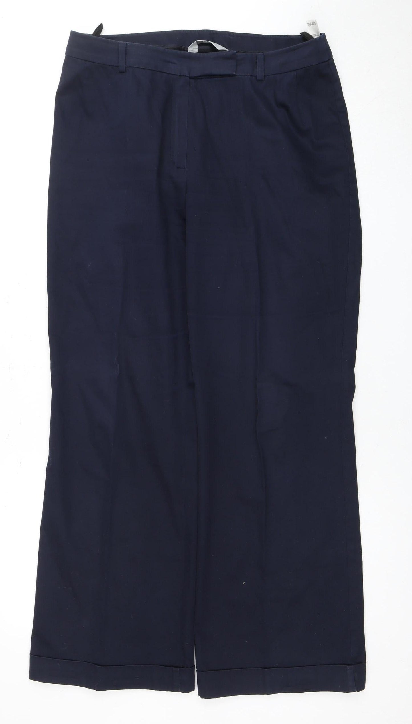 Marks and Spencer Women's Blue Trousers Size 16