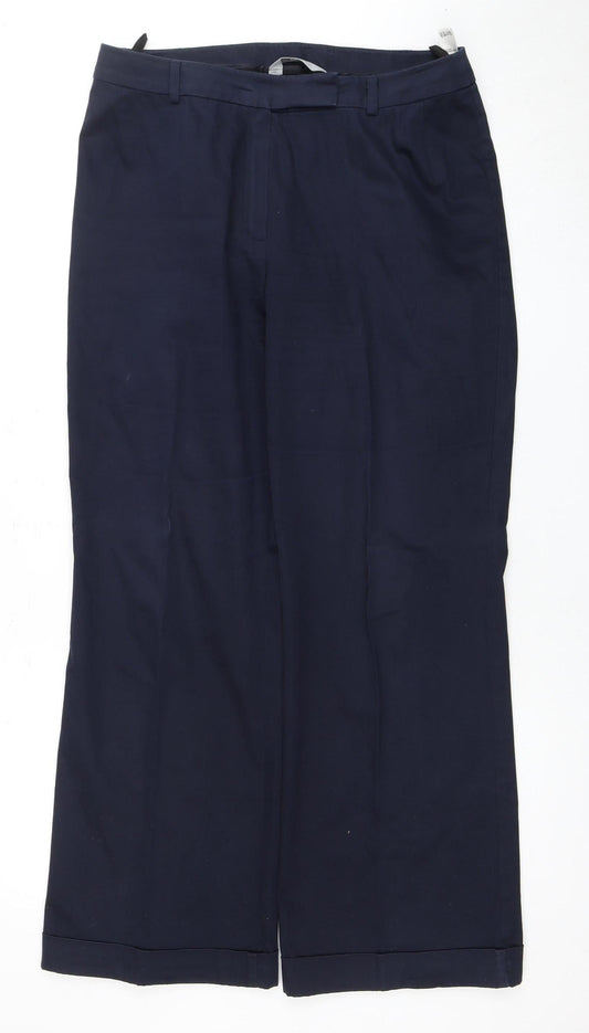 Marks and Spencer Women's Blue Trousers Size 16