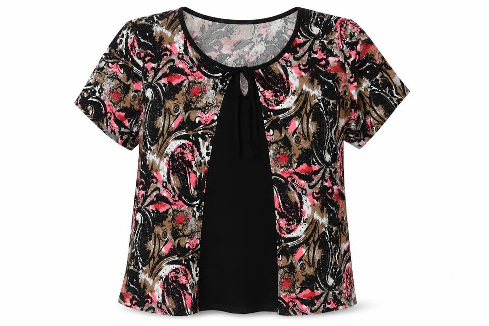 Mystique Women Multicoloured M/L Abstract Top