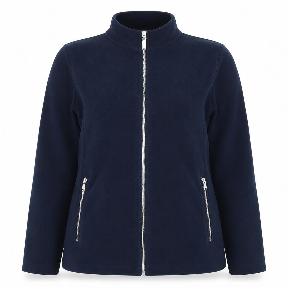 Bonmarché Women’s Blue Fleece Zip Jacket Size 10