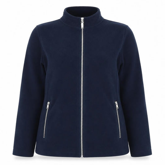 Bonmarché Women’s Blue Fleece Zip Jacket Size 10