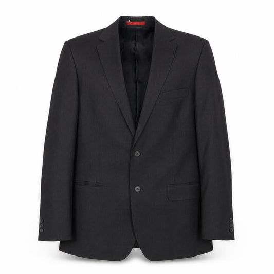 Burton Men's Black Blazer, 42 R, Regular Fit, Formal