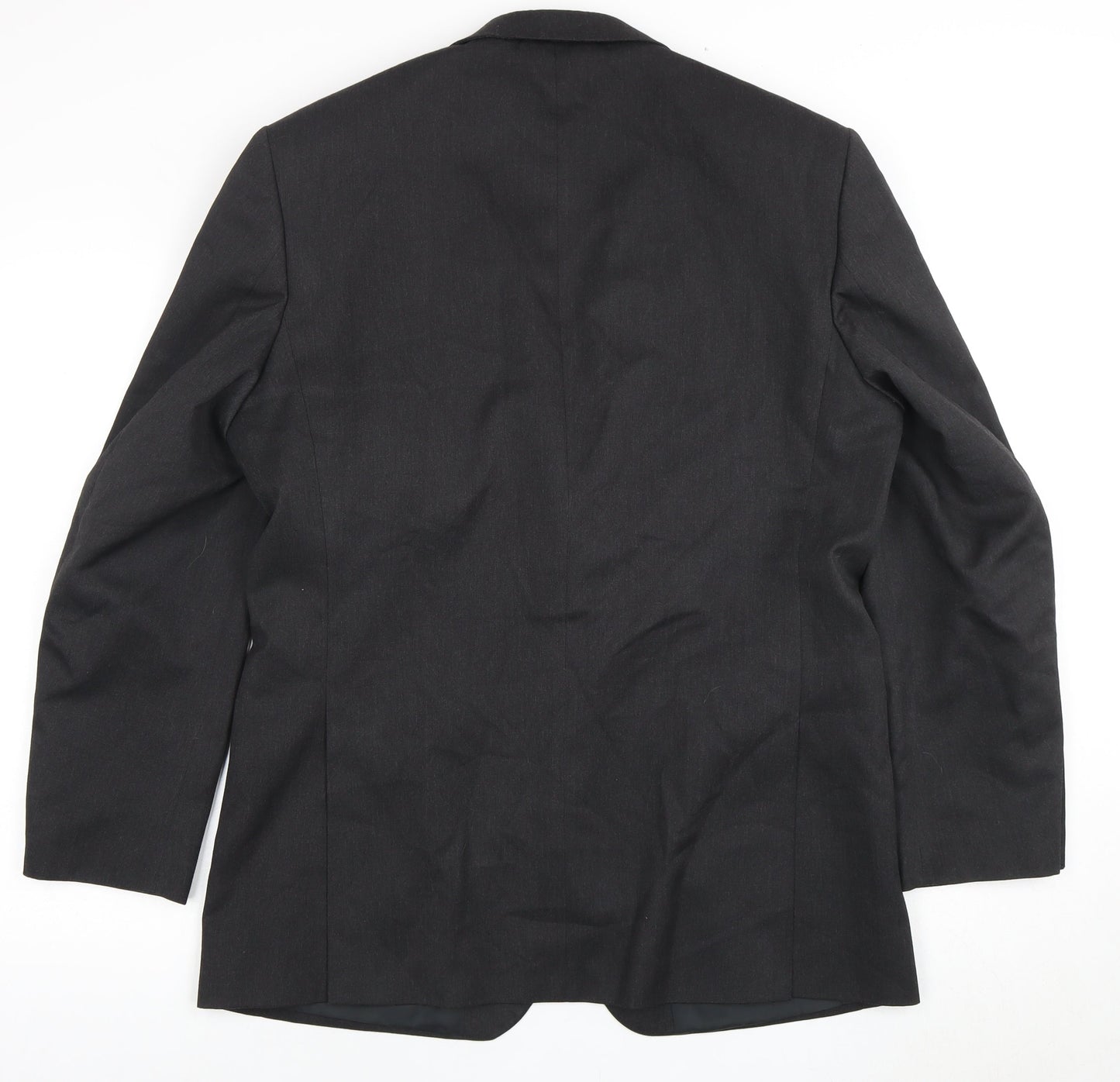 Burton Men's Black Blazer, 42 R, Regular Fit, Formal