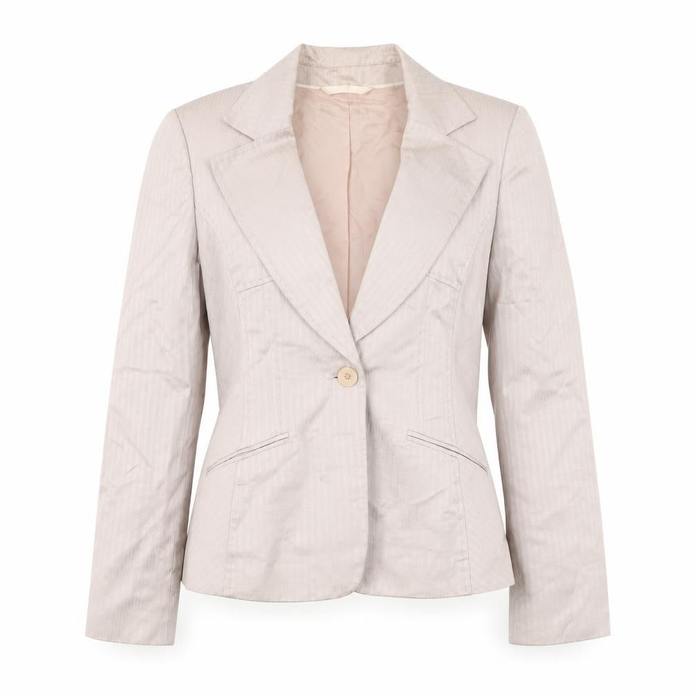 Coast Beige Women's Blazer, Size 12, Notch Lapel