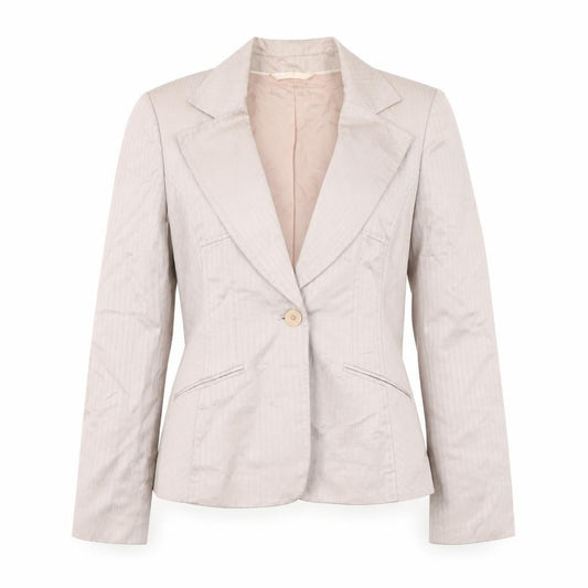 Coast Beige Women's Blazer, Size 12, Notch Lapel