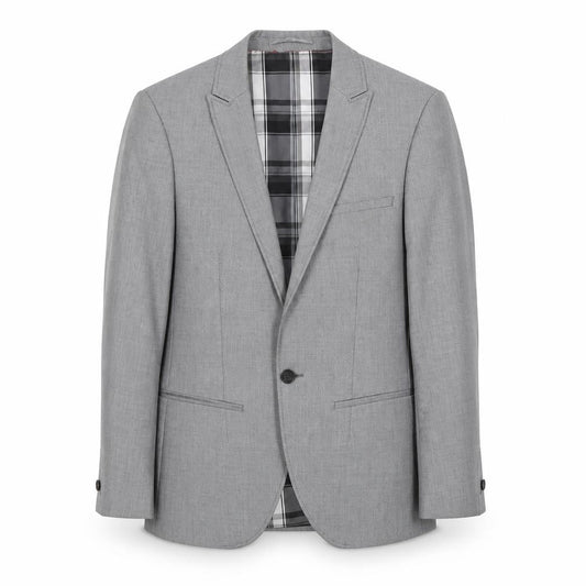 The White Company Men's Grey Blazer 38 Regular Jacket