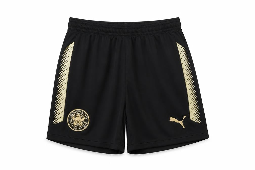 Puma Boys Black Athletic Football Shorts 11-12 Years