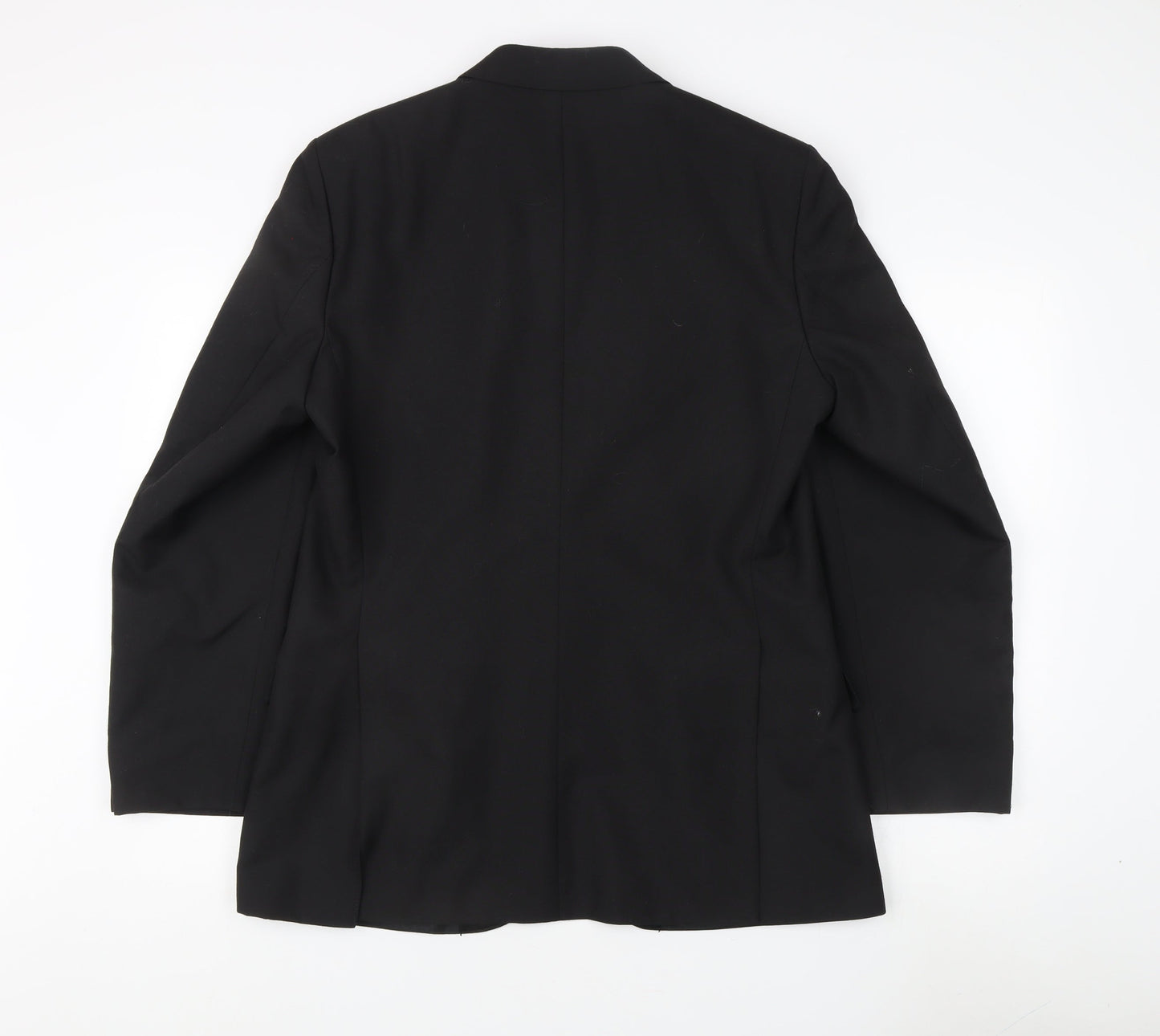 Revira Men's Black Regular Fit Blazer, Size 40