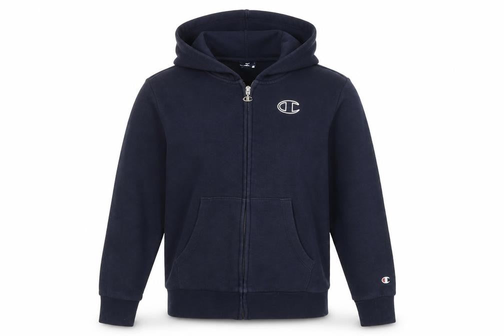 Champion Teens Blue Full Zip Hoodie M