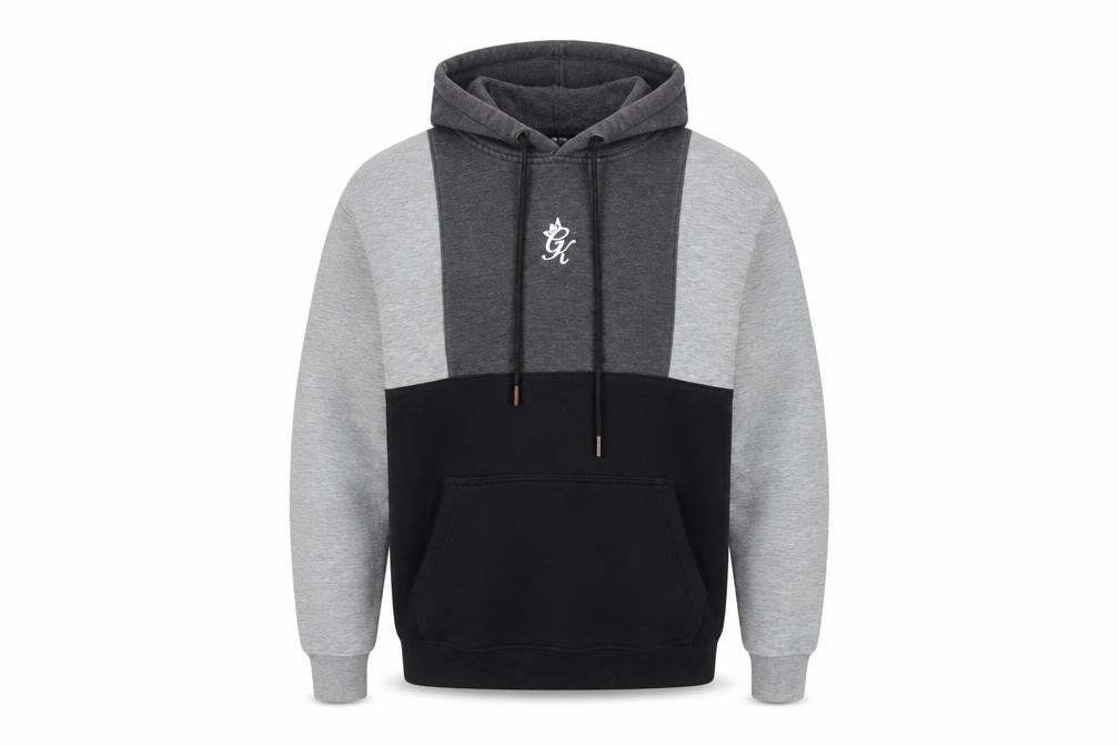 GK Men's Multicoloured Pullover Hoodie S