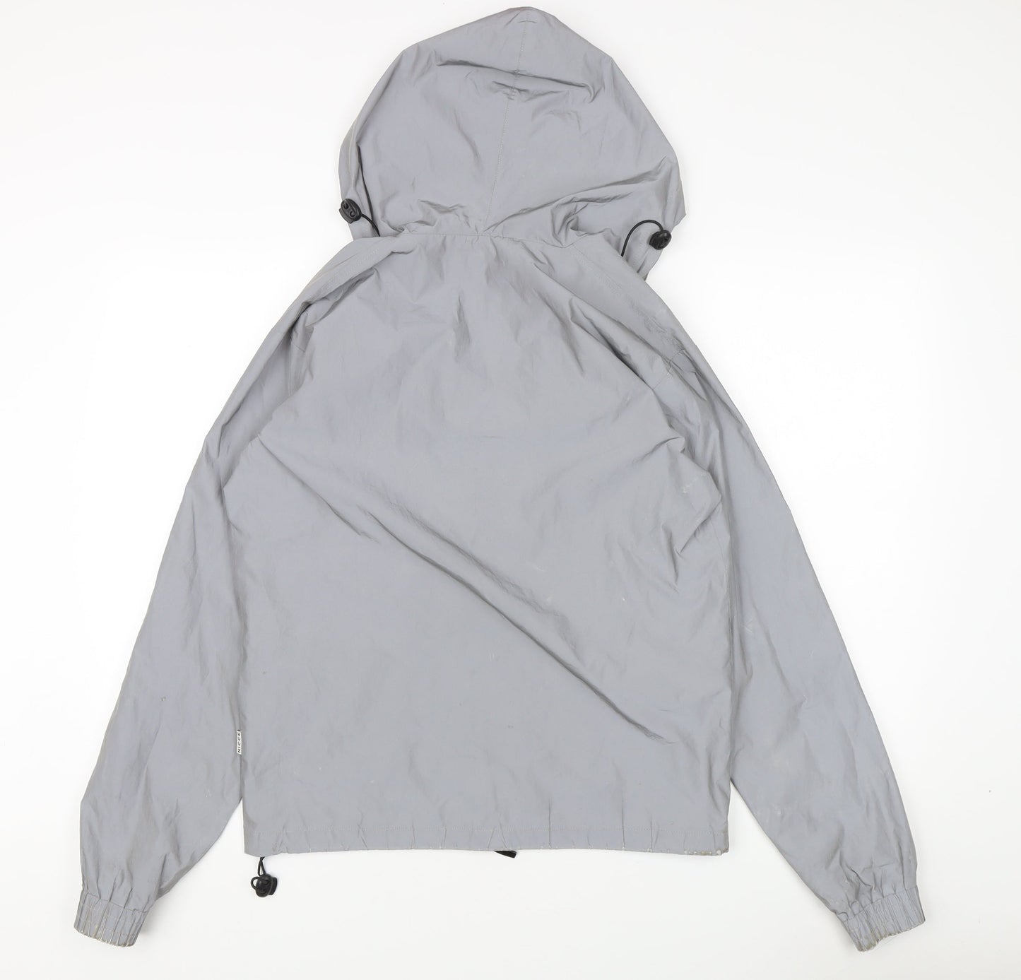 Nicce Men's Grey Windbreaker Jacket XS