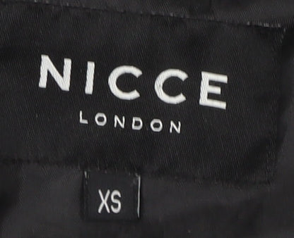 NICCE Men's Grey Windbreaker Jacket XS