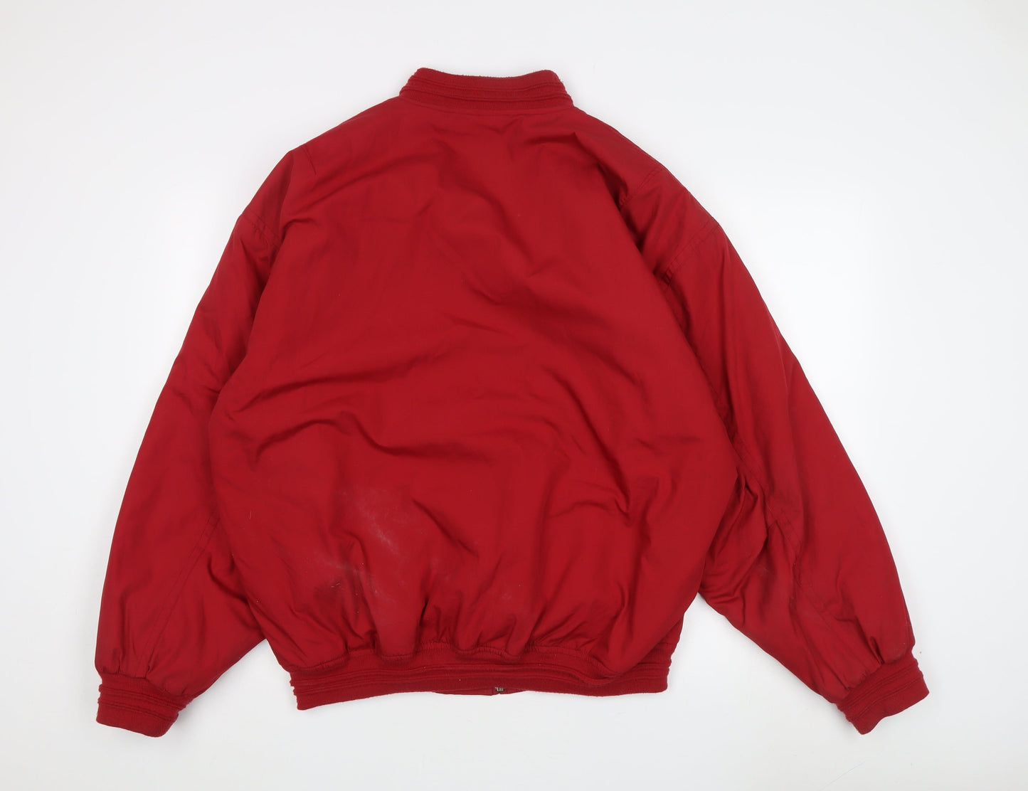 Burton Men's Red Bomber Jacket L, Casual Style