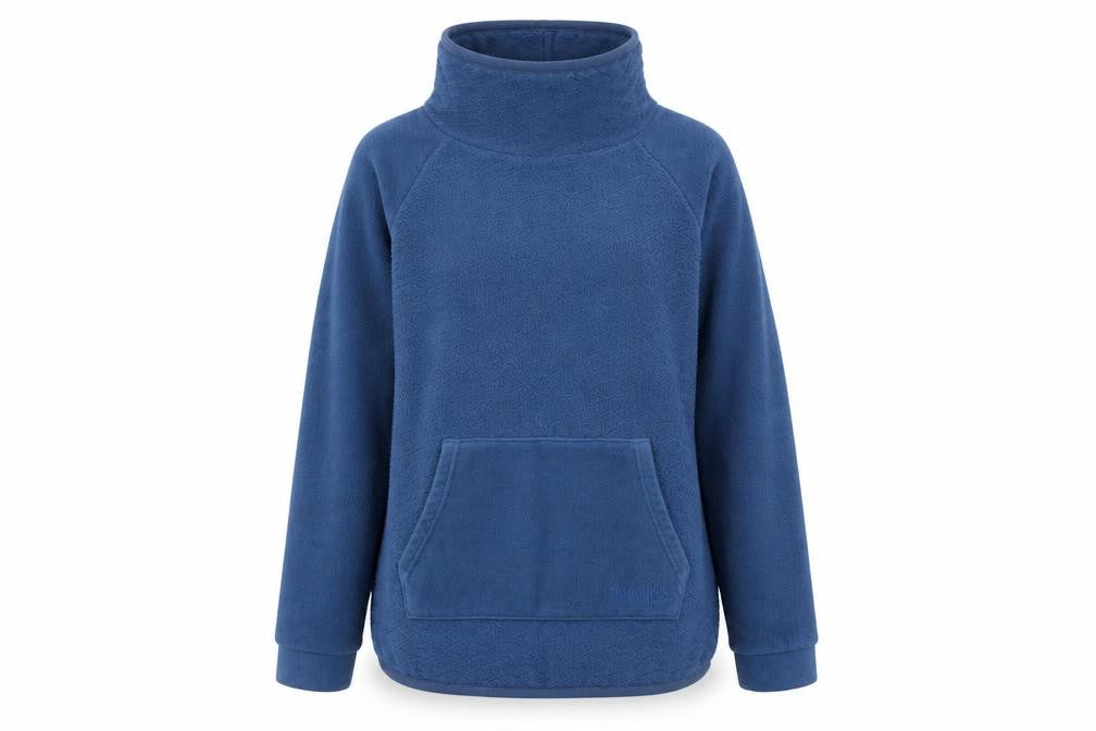 Weird Fish Women's Blue Pullover Sweatshirt, Size 10