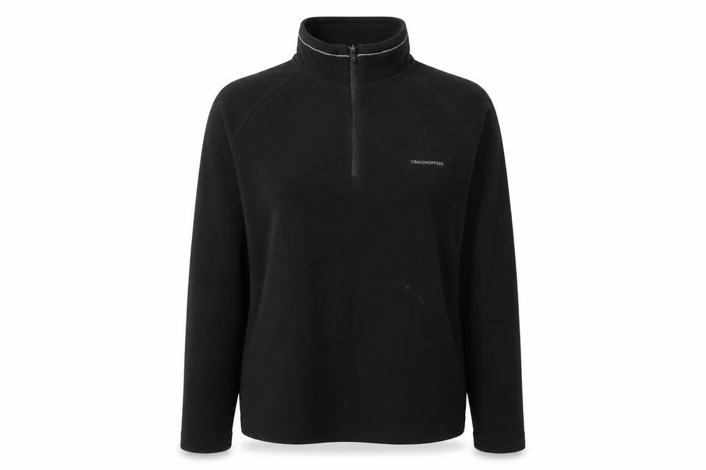 Craghoppers Women’s Black Fleece Pullover Sweatshirt Size 12