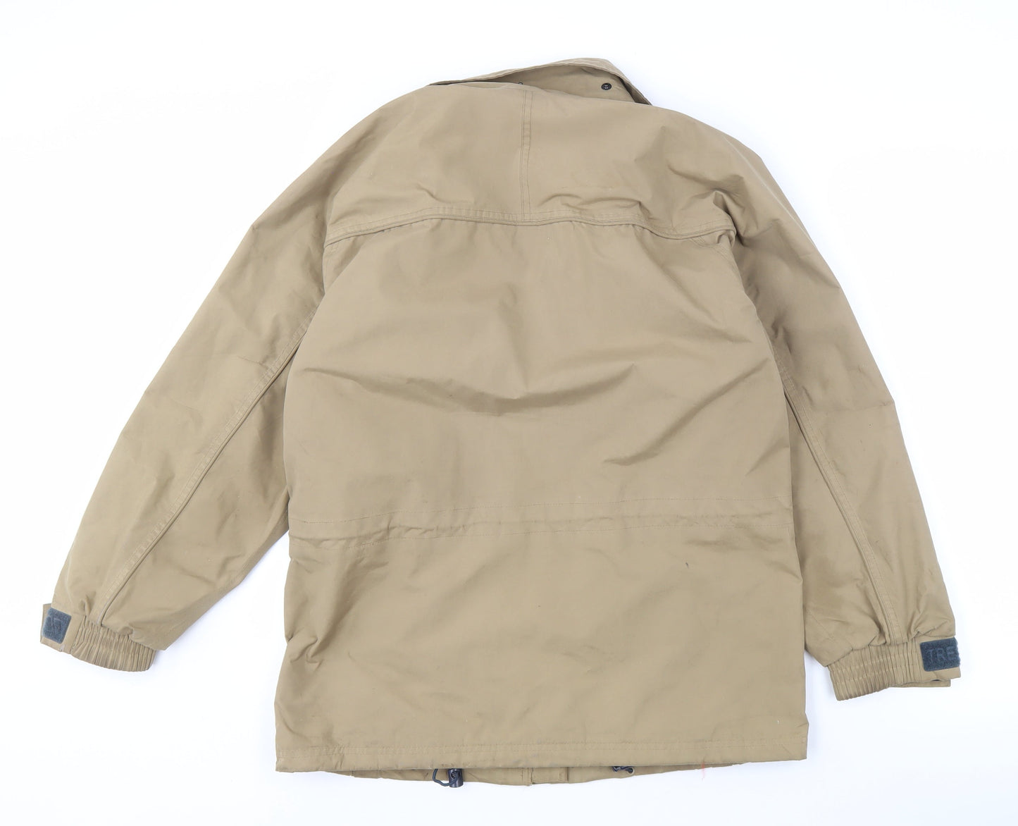 Trespass Men's Beige Waterproof Rain Coat Jacket S