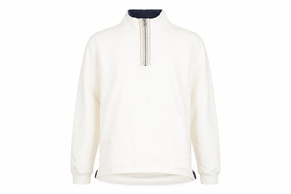 Cotton Traders Men's Ivory Pullover Sweatshirt L
