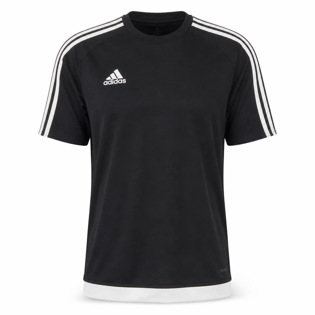 Adidas Men's Black S Athletic Jersey - Solid Polyester