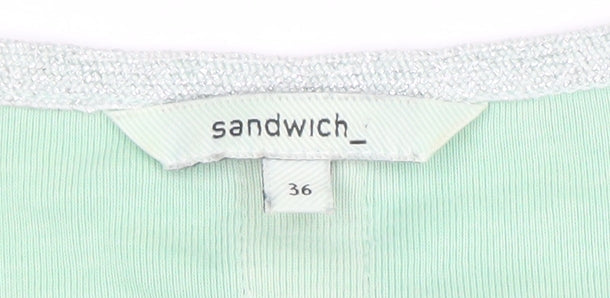 Sandwich Women's Green Linen Dress Size 8