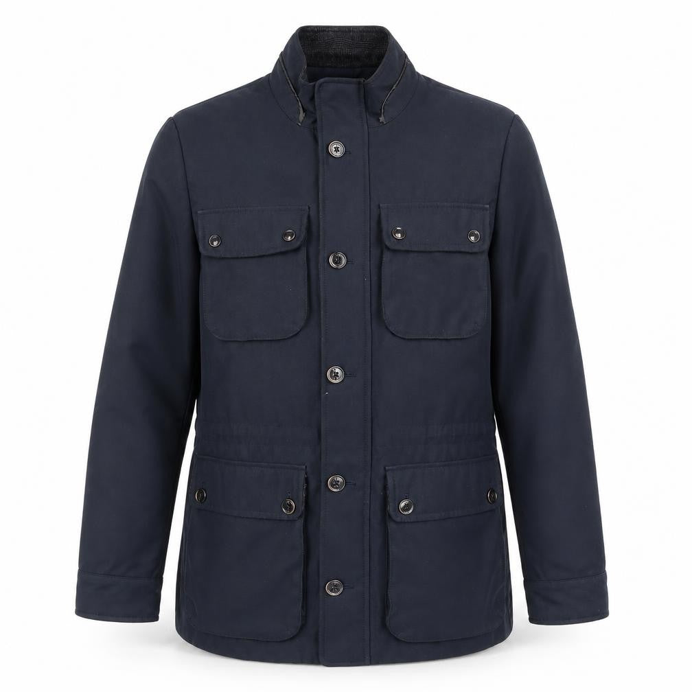 Ted Baker Men's Blue Military Jacket Size S