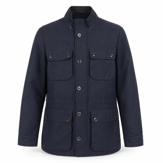 Ted Baker Men's Blue Military Jacket Size S