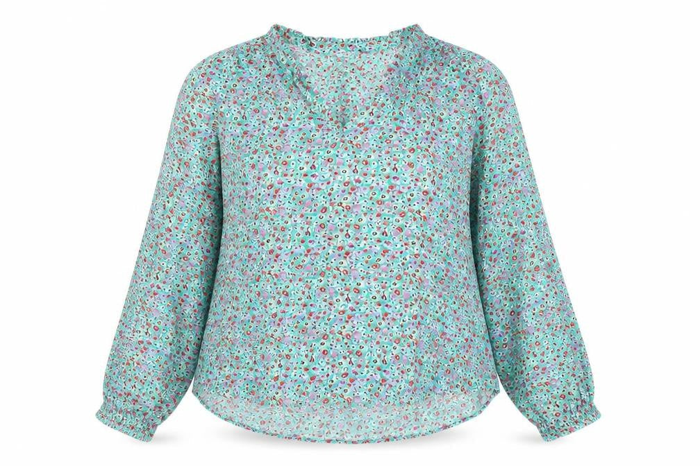 Marks & Spencer Women's Floral Blouse, Size 14, Multicoloured