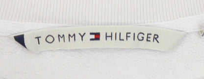 Tommy Hilfiger Men's White M Pullover Sweatshirt