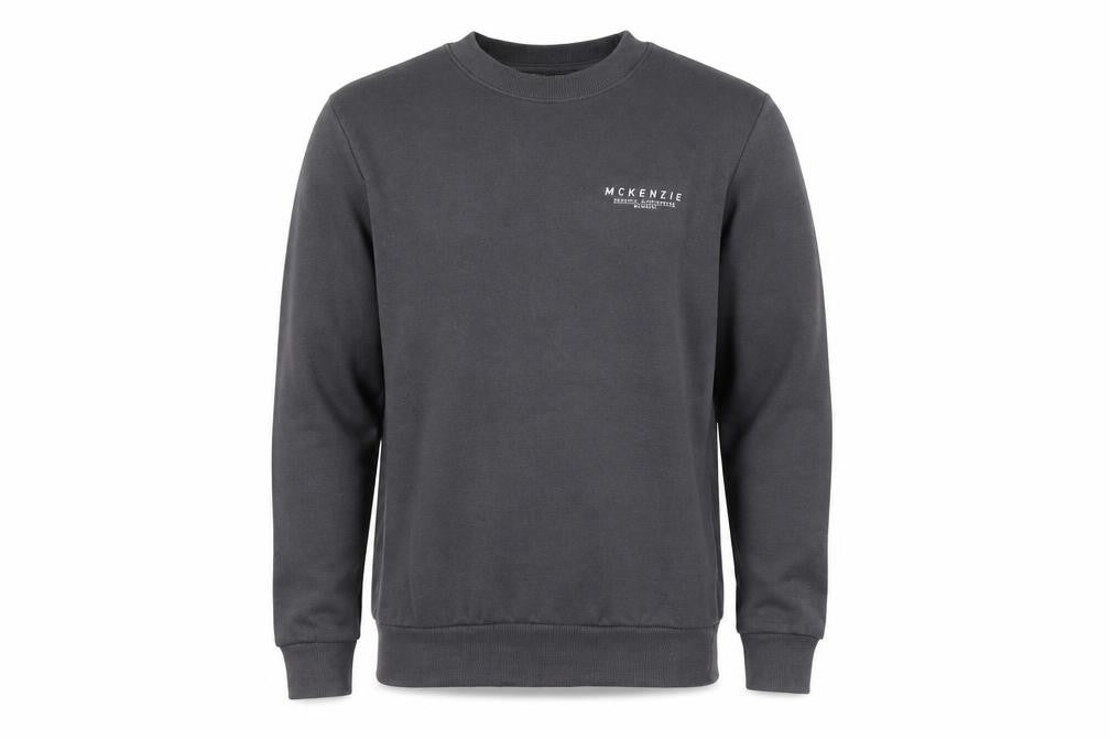 McKenzie Men's Grey Pullover Sweatshirt - Size S