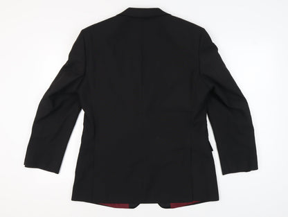 Scott & Taylor Men's Black Blazer Jacket 40 Short