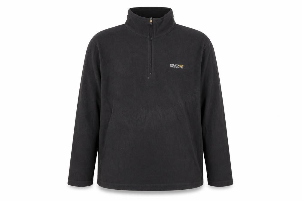 Regatta Men's Black Fleece Pullover Sweatshirt XL
