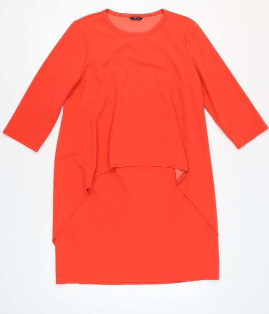 Roman Originals Women's Red Shift Dress Size 18