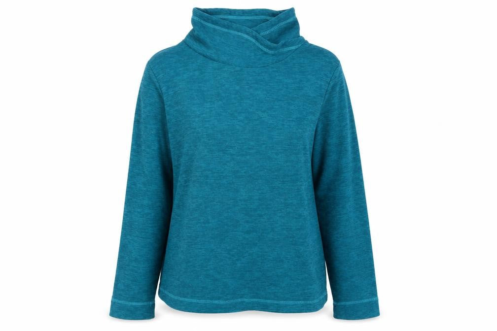 Regatta Women's Blue Sweatshirt M Cowl Neck