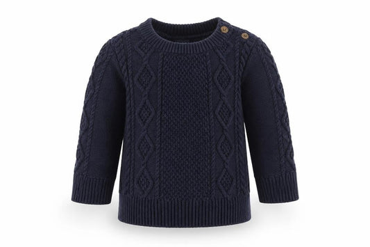 Baby Gap Unisex Blue Cotton Pullover Jumper 12-18 Months