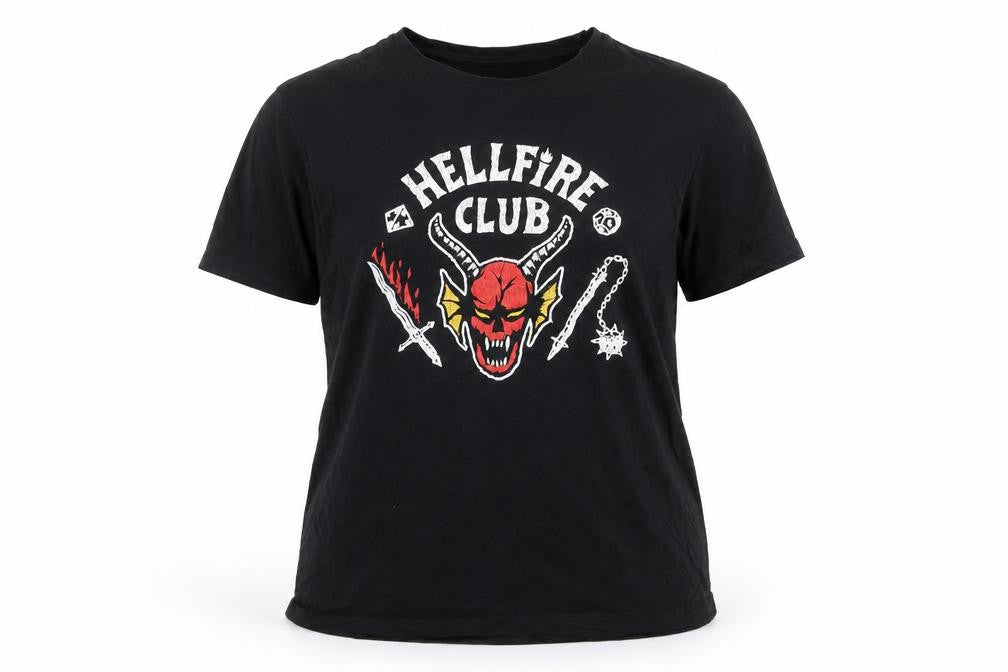 Netflix Stranger Things T-Shirt Black 2XL Unisex Adults
