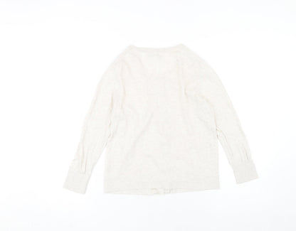 Gap Women's Ivory XS Cardigan Button Knit V-Neck