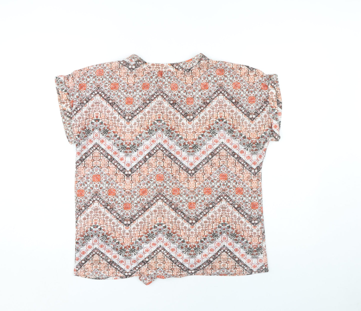 Wallis Women's Multicoloured Geometric Blouse M