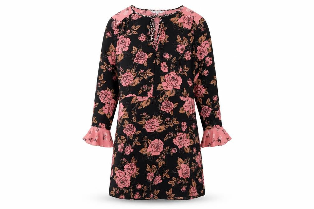 Red Herring Women's Multicoloured Floral Dress Size 18