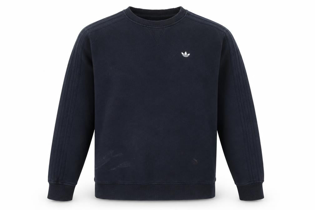 Adidas Men's Blue Pullover Sweatshirt Medium
