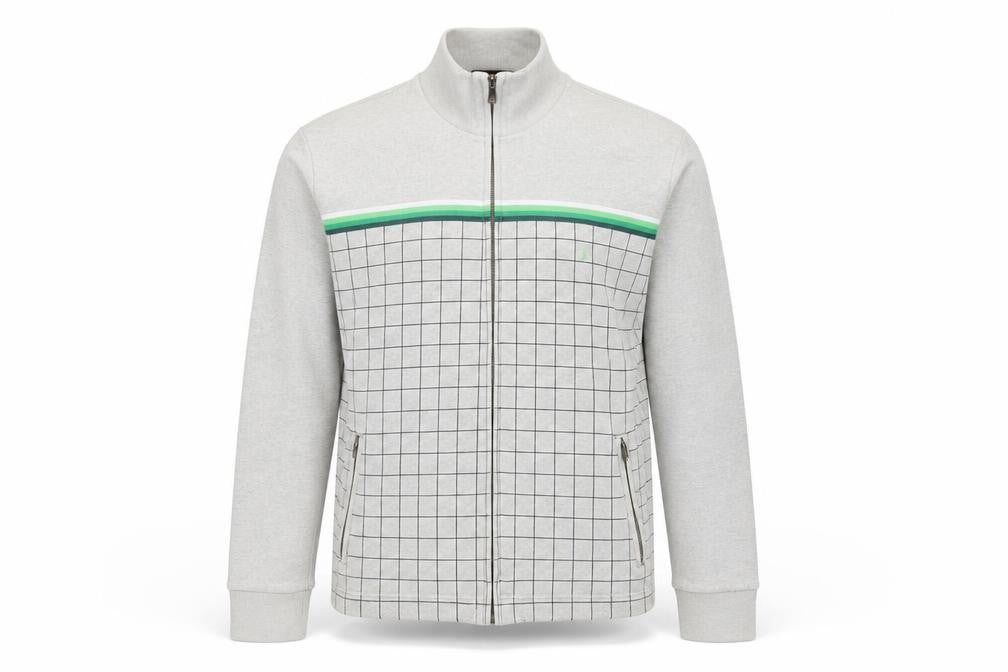 Ben Sherman Men's Full Zip Sweatshirt, Size Large.