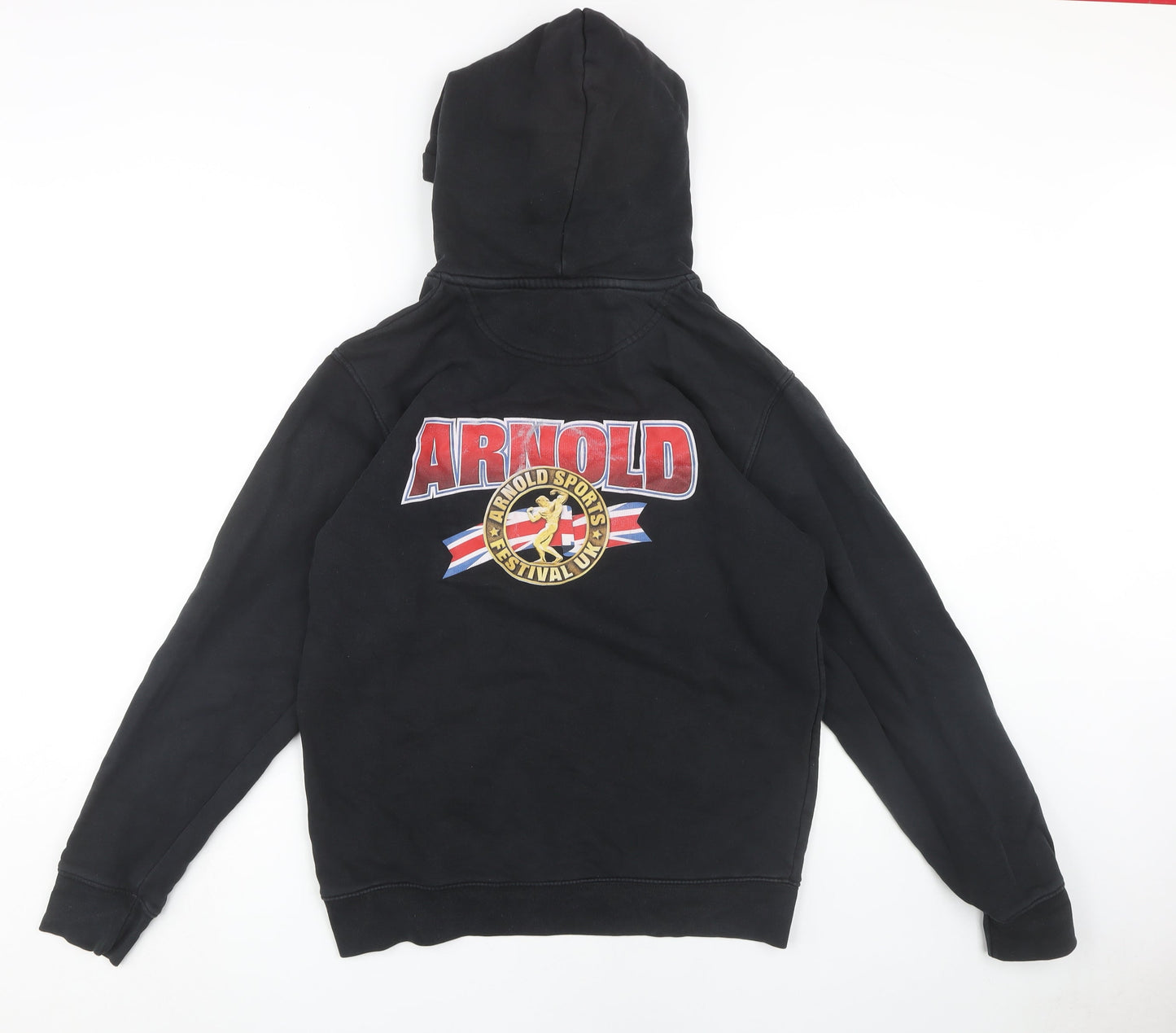 Stanley/Stella Black Hoodie M Unisex Pullover Sport Logo