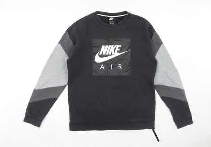 Nike Men's Black Pullover Sweatshirt Size S