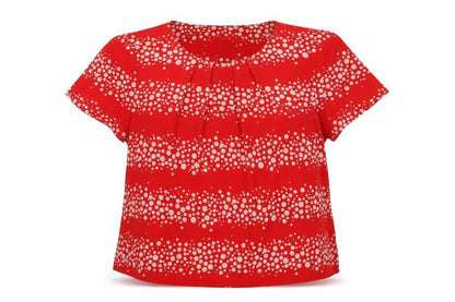 Bonmarché Women's Red Polka Dot Blouse, Size 18