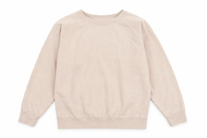 H&M Women's Beige Medium Pullover Sweatshirt