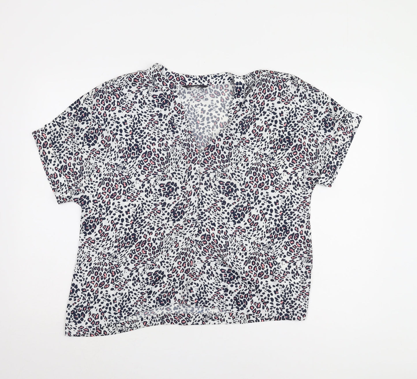 Marks and Spencer Women's Animal Print Blouse Size 12