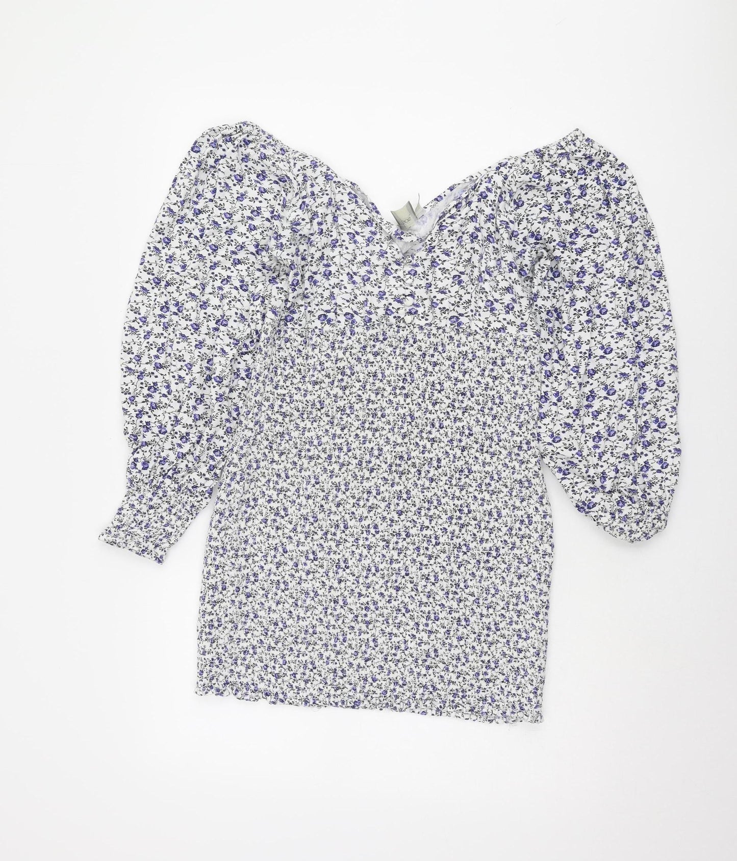 ASOS Women's Multicoloured Floral Dress Size 12