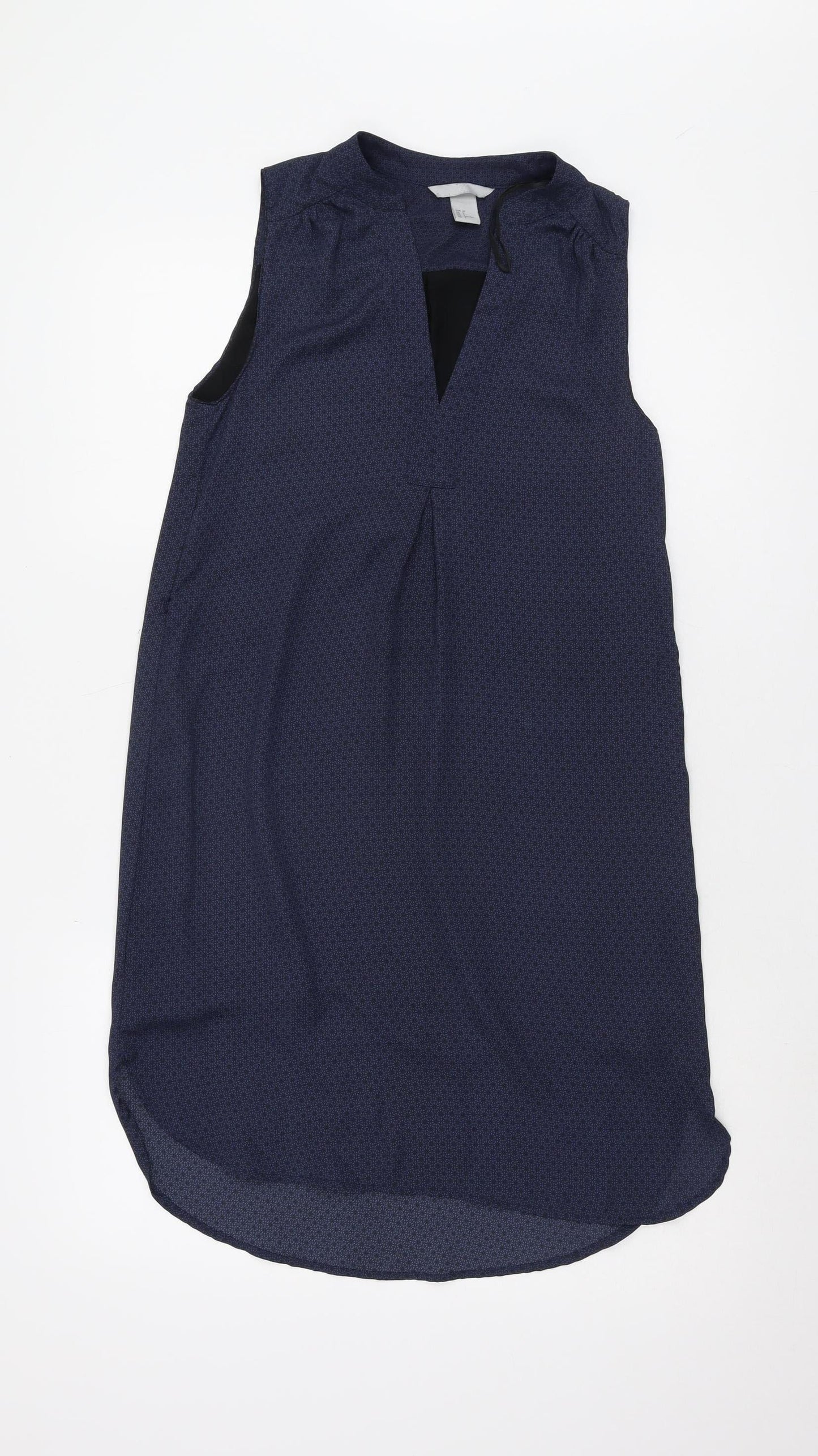 H&M Women's Blue Sleeveless Dress Size 4