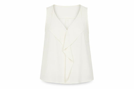 Marks & Spencer Women Ivory Tank Top, Size 14
