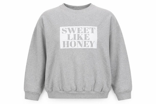 boohoo Women’s Grey Pullover Sweatshirt L